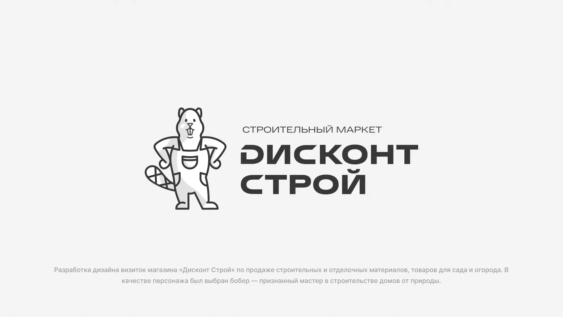 Разработка дизайна визиток магазина «Дисконт Строй» в Минеральных Водах